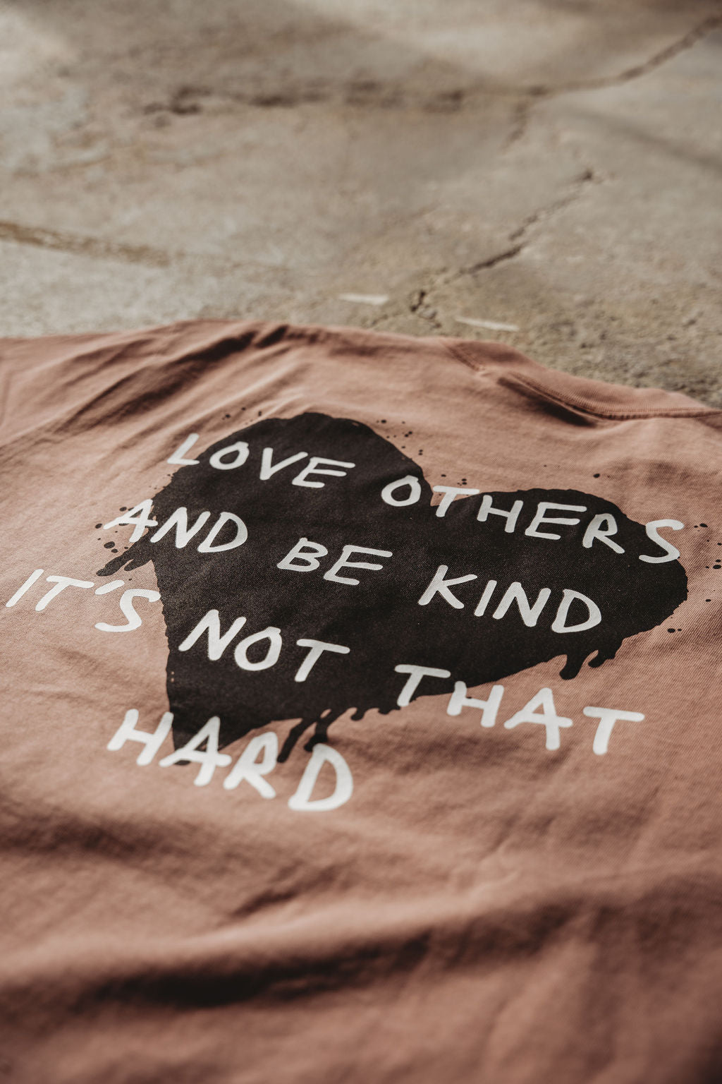Love Others Faded Pink Tee image 3