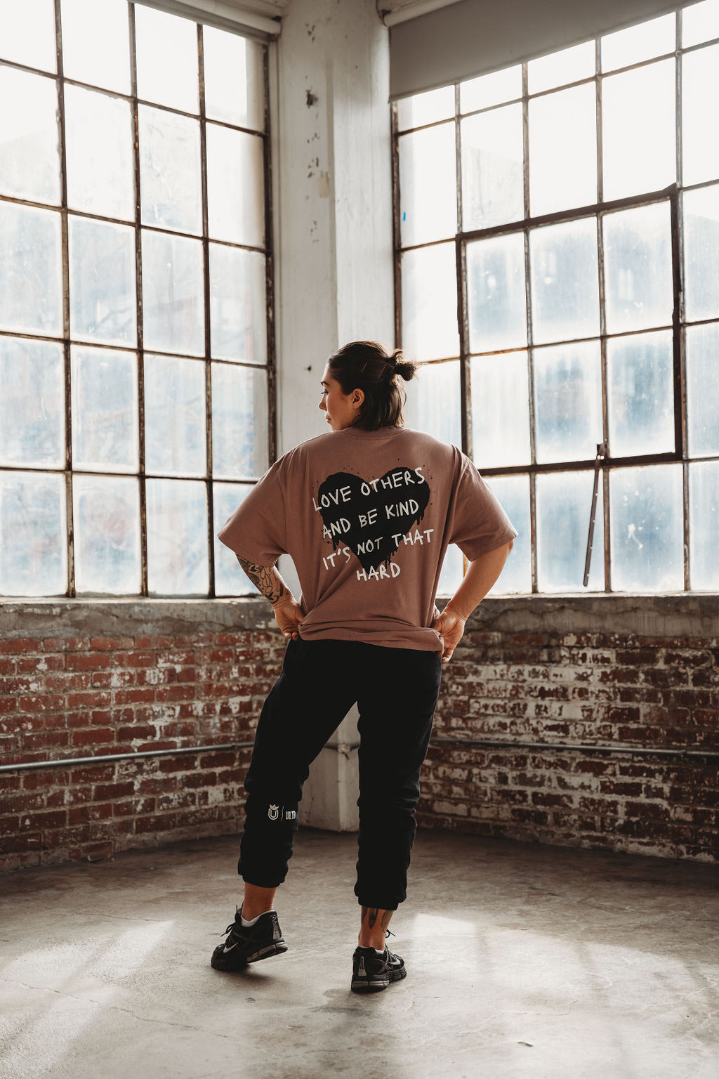 Love Others Faded Pink Tee image 1